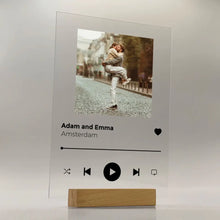 Music Player Album Cover - Personalised Transparent Acrylic Plaque