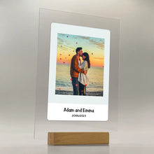 Polaroid Photo - Personalised Transparent Acrylic Plaque