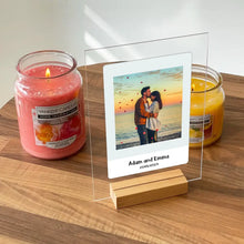 Polaroid Photo - Personalised Transparent Acrylic Plaque