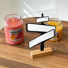 Street Sign Post - Personalised Transparent Acrylic Plaque